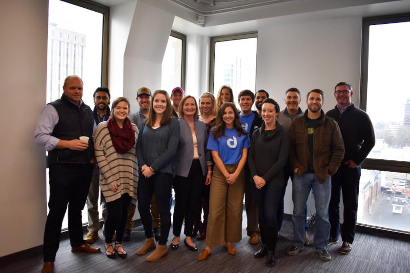 Device Magic team photo in new office 2019